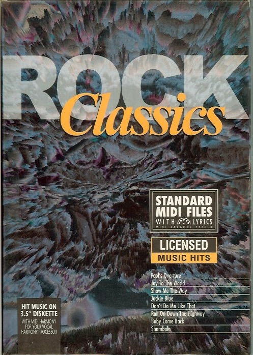 Tune 1000 Rock Classics 3.5 Floppy Disk